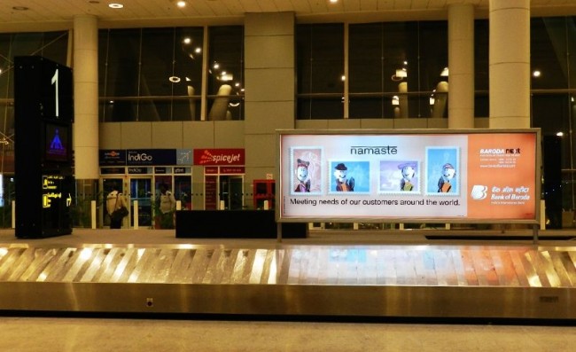 Airport branding team